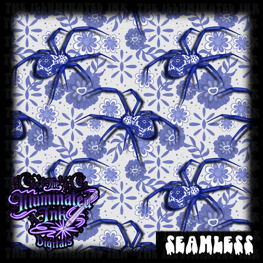 Porcelain spider