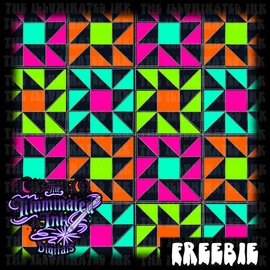 Neon Quilt