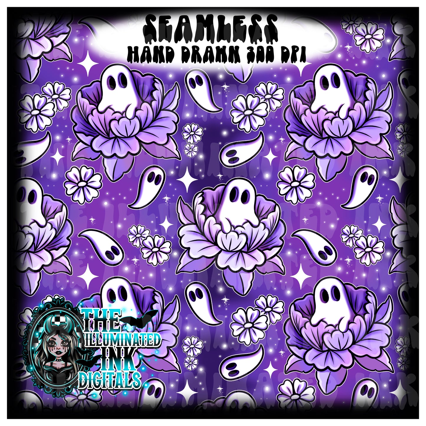 Ghostly Peonies