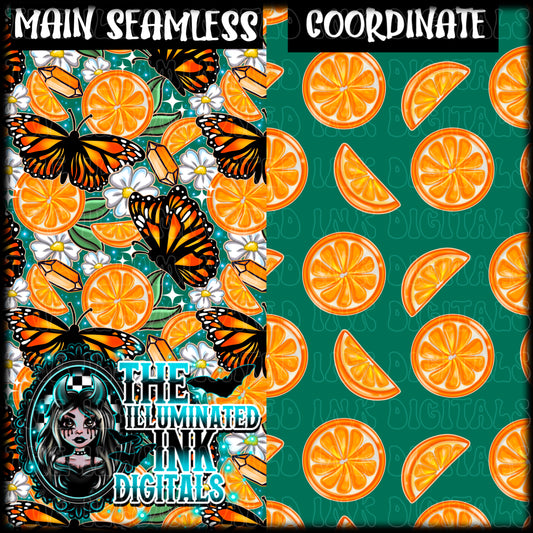 Orange Butterflies
