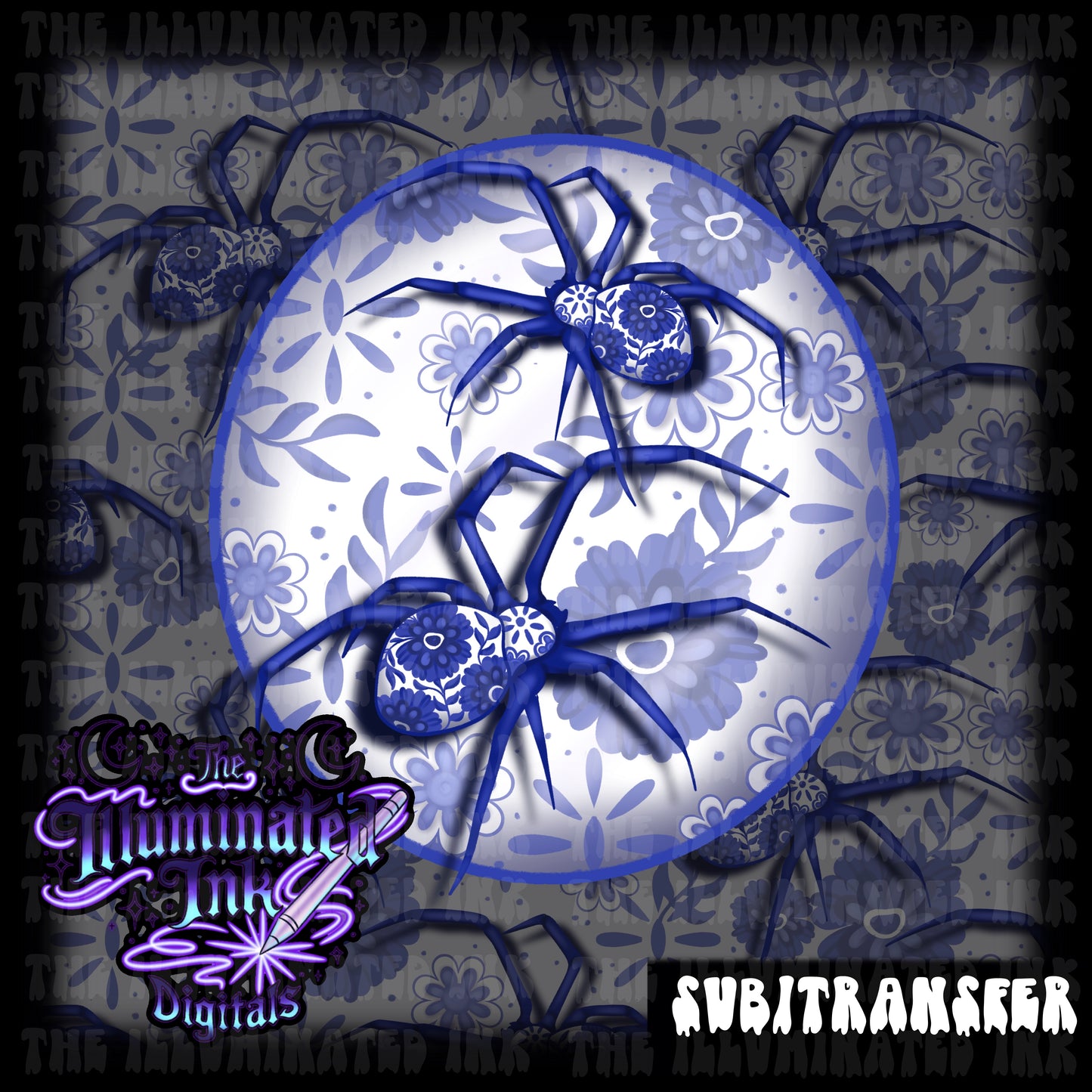Porcelain spider