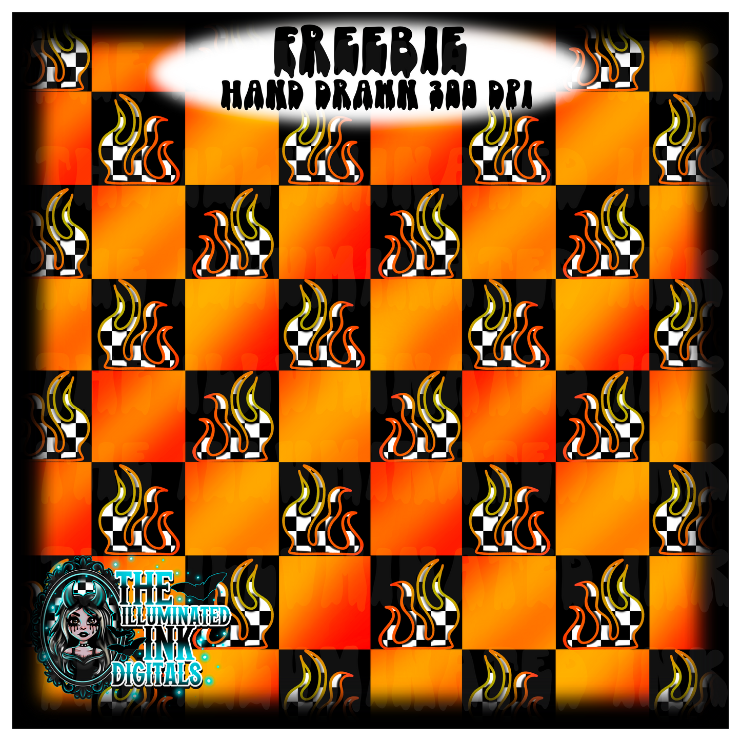 Checkered Flames