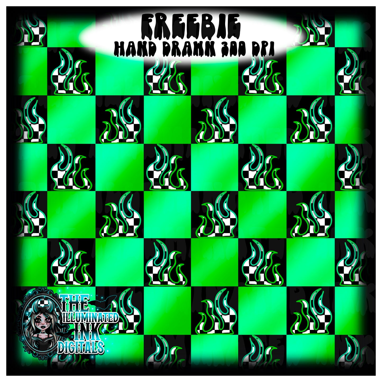 Checkered Flames
