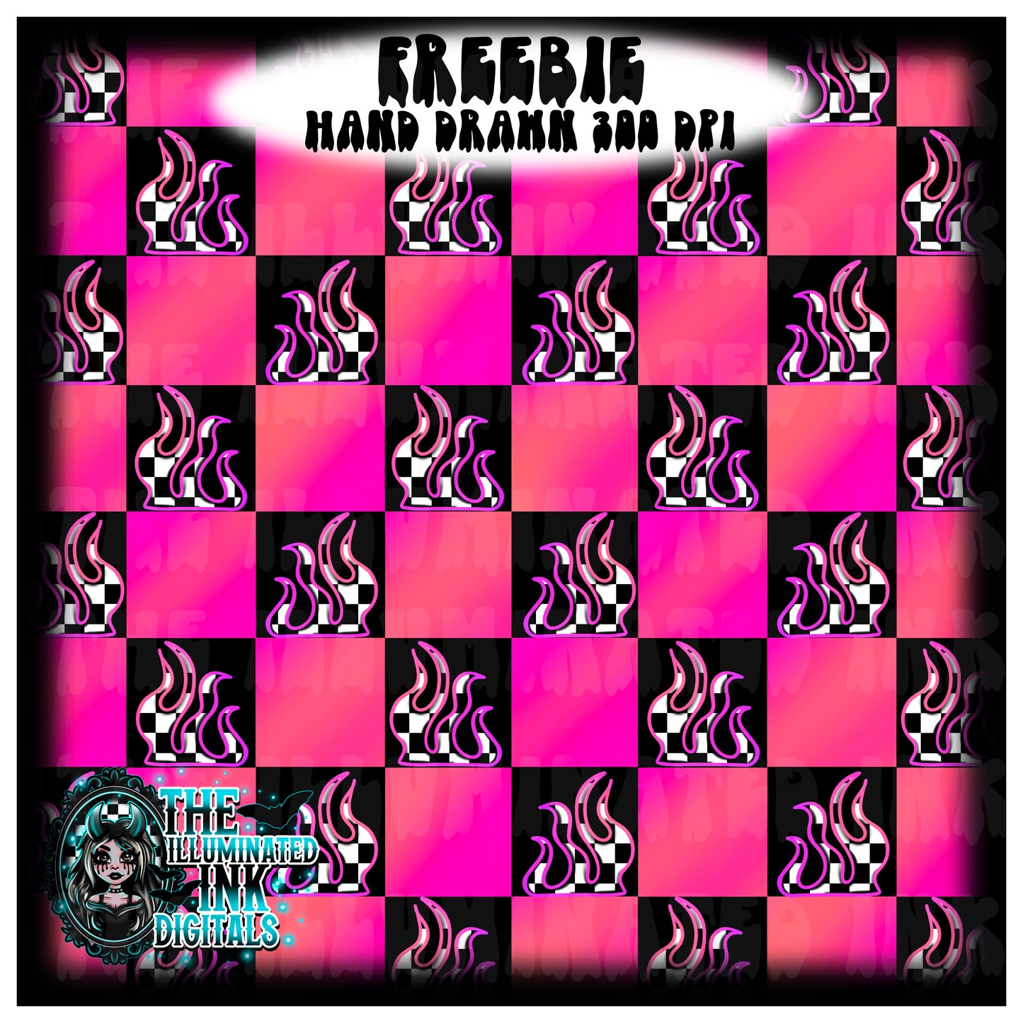 Checkered Flames
