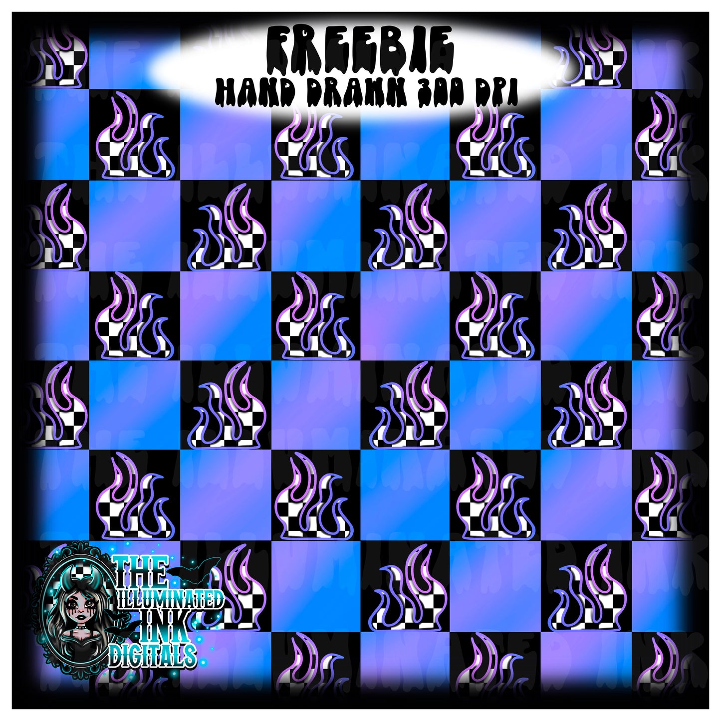Checkered Flames