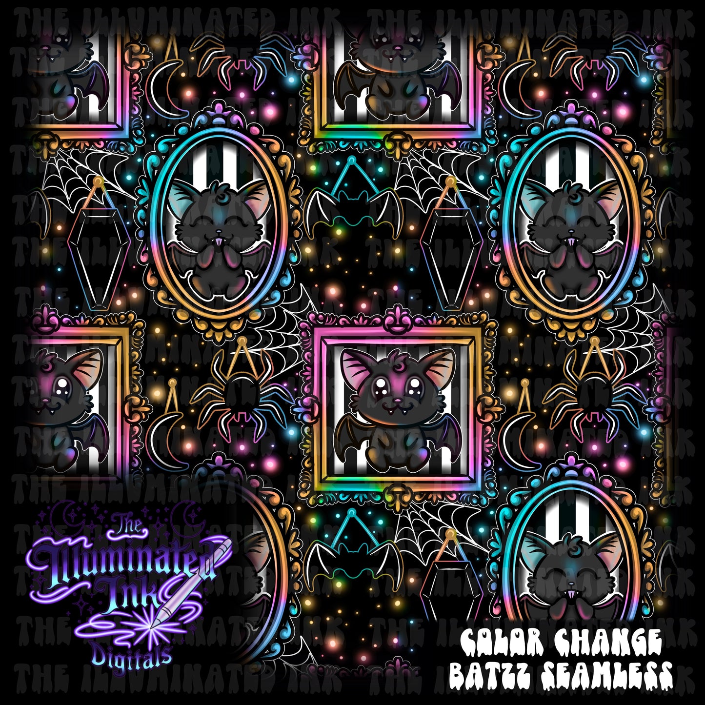 Framed Batz Color Change