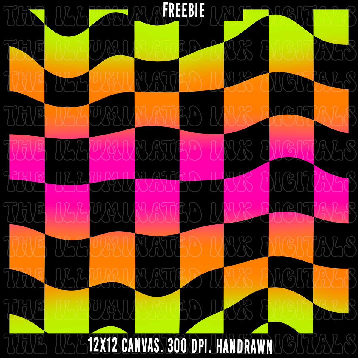 Wavy Checkered Coords