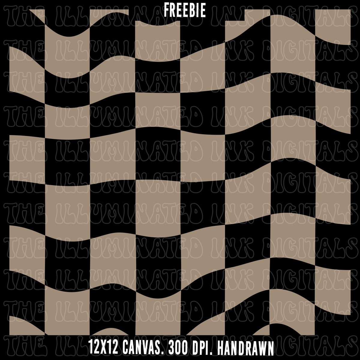 Wavy Checkered Coords