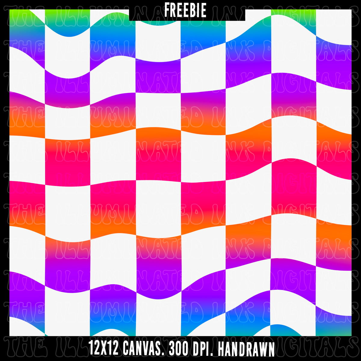 Wavy Checkered Coords