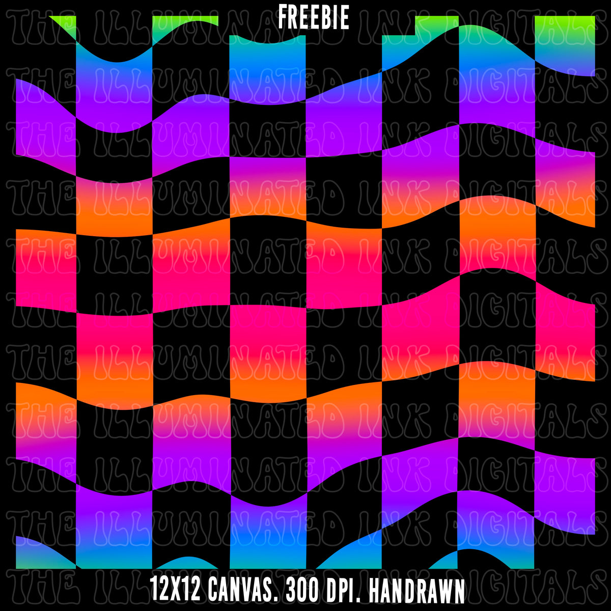 Wavy Checkered Coords